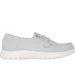 Boat Shoes|Slip-Ons<SKECHERS On-the-GO Flex - Coral Bliss LIGHT GRAY / MULTI