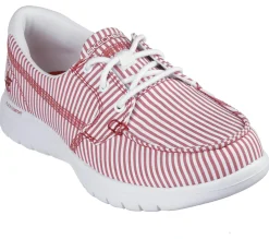 Boat Shoes|Lace Up<SKECHERS On-the-GO Flex - Lighthouse RED / WHITE