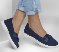 Slip-Ons|Flats<SKECHERS On-the-GO Flex - Peony NAVY / WHITE
