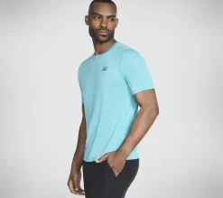 Tops|Tops<SKECHERS Performance Charge Tee TURQUOISE / YELLOW