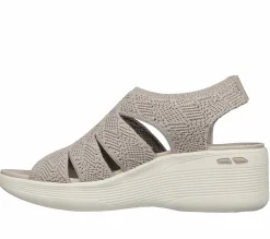 Sandals<SKECHERS Pier-Lite - Memory Maker TAUPE