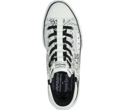 Hands Free Slip-Ins|Casual Sneakers<SKECHERS Premium Leather Slip-ins Snoop One - Double G WHITE / BLACK