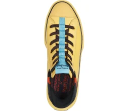 Hands Free Slip-Ins|Casual Sneakers<SKECHERS Premium Leather Slip-ins Snoop One - OG YELLOW / BLACK