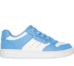 Lace Ups|Athletic Shoes & Sneakers<SKECHERS Quick Street BLUE / WHITE