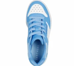 Lace Ups|Athletic Shoes & Sneakers<SKECHERS Quick Street BLUE / WHITE
