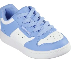 Lace Ups|Athletic Shoes & Sneakers<SKECHERS Quick Street BLUE / WHITE