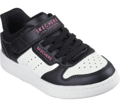 Athletic Shoes & Sneakers<SKECHERS Quick Street - Style Stride BLACK / PINK