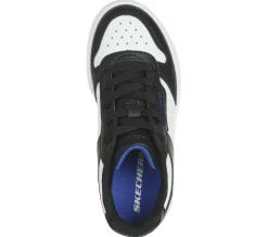 Lace Ups|Athletic Shoes & Sneakers<SKECHERS Quick Street - Vorton BLACK / WHITE