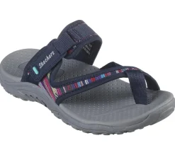 Sandals<SKECHERS Reggae - Baja Sunrise NAVY / MULTI