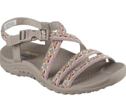 Sandals<SKECHERS Reggae - Dream Weaver TAUPE / MULTI