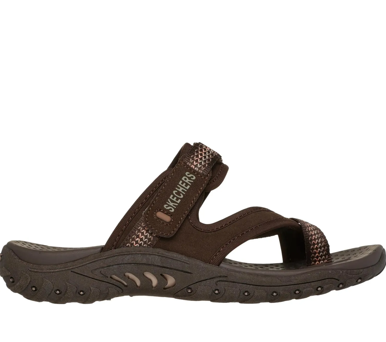 Sandals<SKECHERS Reggae - Fairfax CHOCOLATE