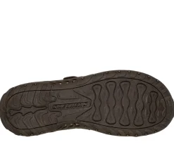 Sandals<SKECHERS Reggae - Fairfax CHOCOLATE