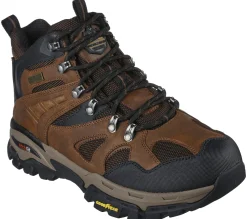 Boots<SKECHERS Relaxed Fit: Arch Fit Tarver - Ryland BROWN / BLACK