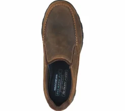 Slip-Ons<SKECHERS Relaxed Fit: Braver - Rayland BROWN