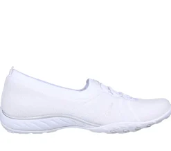 Slip-Ons|Casual Sneakers<SKECHERS Relaxed Fit: Breathe-Easy - Simple Pleasure WHITE