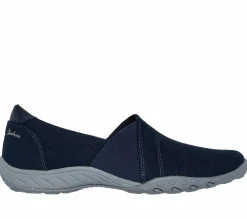 Slip-Ons<SKECHERS Relaxed Fit: Breathe-Easy - Swayful NAVY