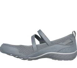 Flats|Casual Sneakers<SKECHERS Relaxed Fit: Breathe-Easy - Keep Clean GRAY