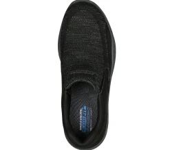 Slip-Ons|Casual Sneakers<SKECHERS Relaxed Fit: Cohagen - Knit Walk BLACK