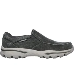 Canvas Shoes|Slip-Ons<SKECHERS Relaxed Fit: Creston - Moseco CHARCOAL