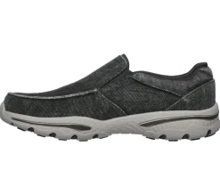 Canvas Shoes|Slip-Ons<SKECHERS Relaxed Fit: Creston - Moseco CHARCOAL