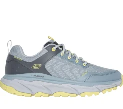 Lace Up|Athletic Sneakers<SKECHERS Relaxed Fit: D'Lux Journey - Marigold BLUE / YELLOW