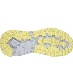 Lace Up|Athletic Sneakers<SKECHERS Relaxed Fit: D'Lux Journey - Marigold BLUE / YELLOW