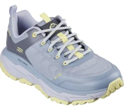 Lace Up|Athletic Sneakers<SKECHERS Relaxed Fit: D'Lux Journey - Marigold BLUE / YELLOW