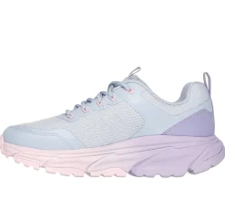 Lace Up|Athletic Sneakers<SKECHERS Relaxed Fit: D'Lux Journey - Artisan Weave GRAY / MULTI