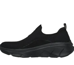 Slip-Ons|Athletic Sneakers<SKECHERS Relaxed Fit: D'Lux Walker 2.0 - Bold State BLACK