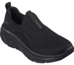 Slip-Ons|Athletic Sneakers<SKECHERS Relaxed Fit: D'Lux Walker 2.0 - Bold State BLACK