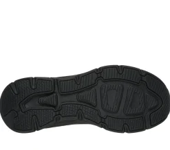 Lace Up|Athletic Sneakers<SKECHERS Relaxed Fit: D'Lux Walker 2.0 - Daisy Doll BLACK