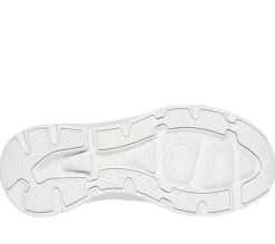 Lace Up|Athletic Sneakers<SKECHERS Relaxed Fit: D'Lux Walker 2.0 - Golden Step WHITE / SILVER