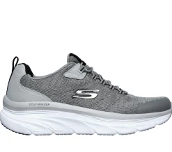 Lace Up|Slip-Ons<SKECHERS Relaxed Fit: D'Lux Walker - Pensive GRAY / BLACK