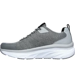 Lace Up|Slip-Ons<SKECHERS Relaxed Fit: D'Lux Walker - Pensive GRAY / BLACK