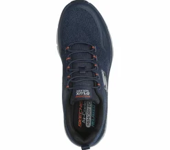 Slip-Ons|Casual Sneakers<SKECHERS Relaxed Fit: D'Lux Walker 2.0 - Steadyway NAVY / ORANGE