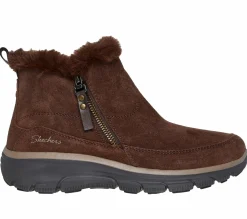 Boots<SKECHERS Relaxed Fit: Easy Going - Cool Zip! CHOCOLATE