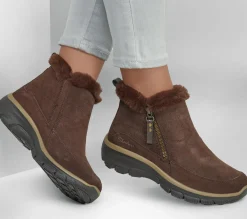 Boots<SKECHERS Relaxed Fit: Easy Going - Cool Zip! CHOCOLATE