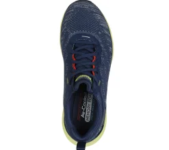 Lace Up|Athletic Sneakers<SKECHERS Relaxed Fit: Edgeride - Enzoh NAVY / LIME
