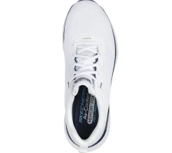 Lace Up|Athletic Sneakers<SKECHERS Relaxed Fit: Edgeride - Exxo WHITE / NAVY