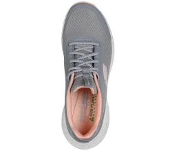 Slip-Ons|Athletic Sneakers<SKECHERS Relaxed Fit: Edgeride - Smooth Journey GRAY / CORAL