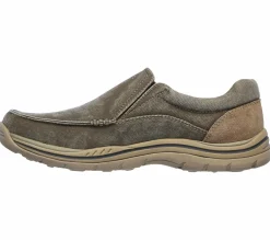 Canvas Shoes|Slip-Ons<SKECHERS Relaxed Fit: Expected - Avillo KHAKI