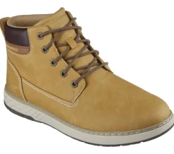 Lace Up|Boots<SKECHERS Relaxed Fit: Garlan - Deno WHEAT