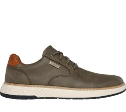 Dress Shoes|Lace Up<SKECHERS Relaxed Fit: Garlan - Pryor OLIVE
