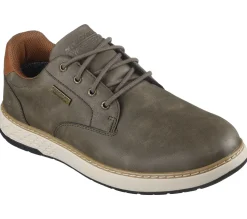 Dress Shoes|Lace Up<SKECHERS Relaxed Fit: Garlan - Pryor OLIVE