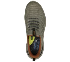 Slip-Ons|Boat Shoes<SKECHERS Relaxed Fit: Garner - Crispin TAN