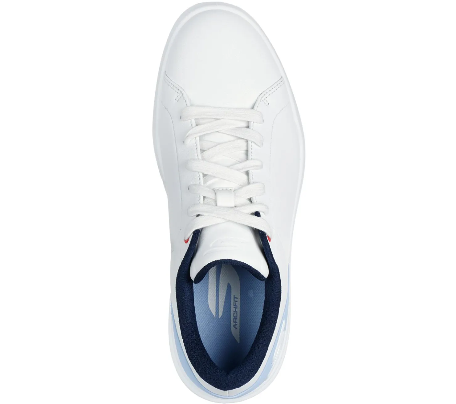 Lace Up|Athletic Sneakers<SKECHERS Relaxed Fit: GO GOLF Drive 6 WHITE / LIGHT BLUE