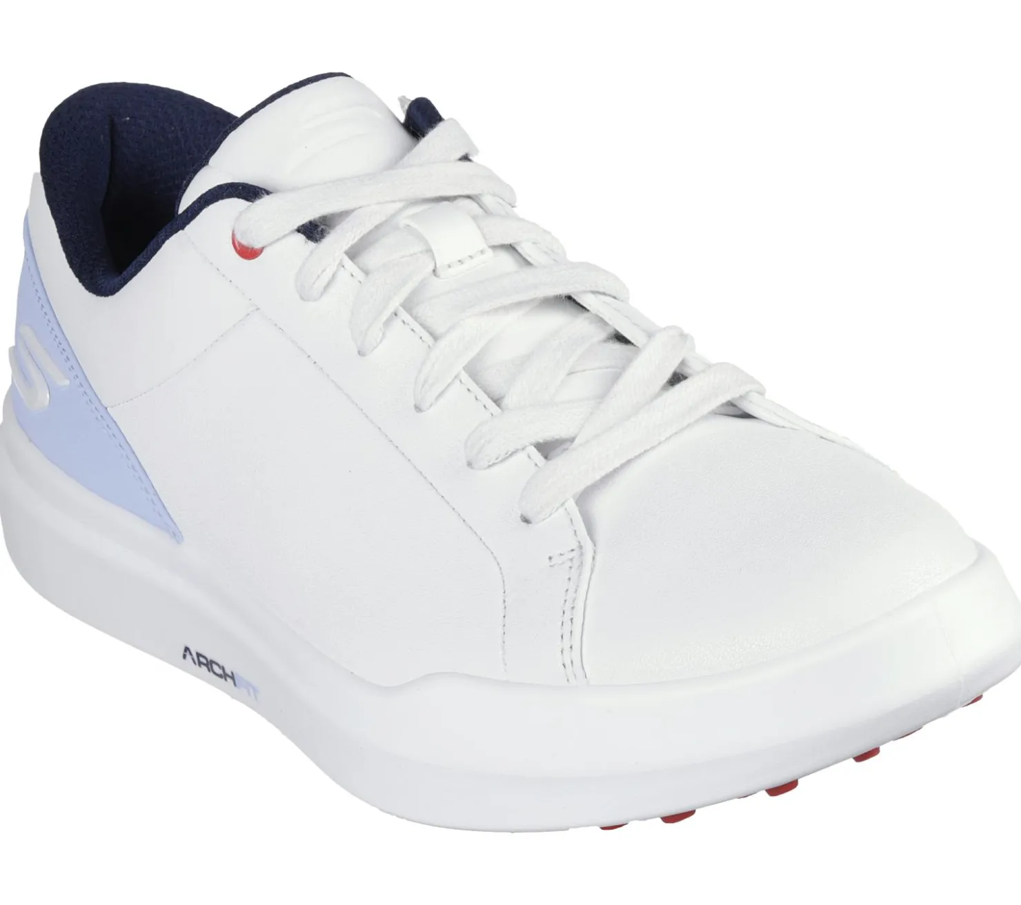 Lace Up|Athletic Sneakers<SKECHERS Relaxed Fit: GO GOLF Drive 6 WHITE / LIGHT BLUE
