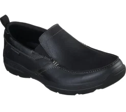 Dress Shoes|Slip-Ons<SKECHERS Relaxed Fit: Harper - Forde BLACK