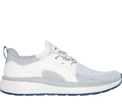 Lace Up|Casual Sneakers<SKECHERS Relaxed Fit: Lancer - Dalton WHITE / GRAY