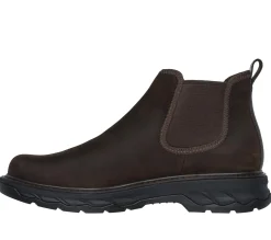 Boots<SKECHERS Relaxed Fit: Lockett - Heath DARK BROWN